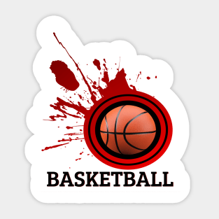 Basketball Sticker